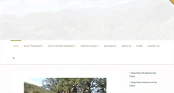 Desktop Screenshot of kauainatureschool.org